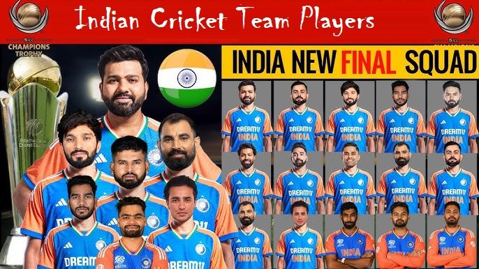 Indian Cricket Team Players List 2025