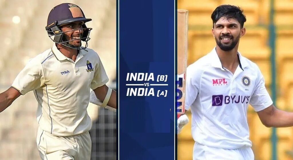 India B Cricket Team vs India A Cricket Team Match Scorecard