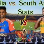India national cricket team vs South Africa national cricket team stats
