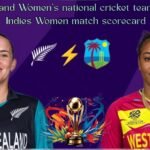 New Zealand Women's national cricket team vs West Indies Women match scorecard