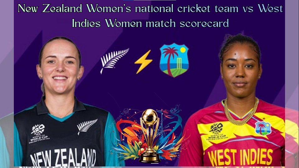 New Zealand Women's national cricket team vs West Indies Women match scorecard